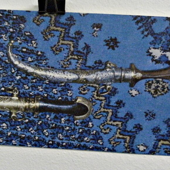 Moroccan Arabian Jambiya Sword Dagger Moroccan Card - Picture 1 of 3